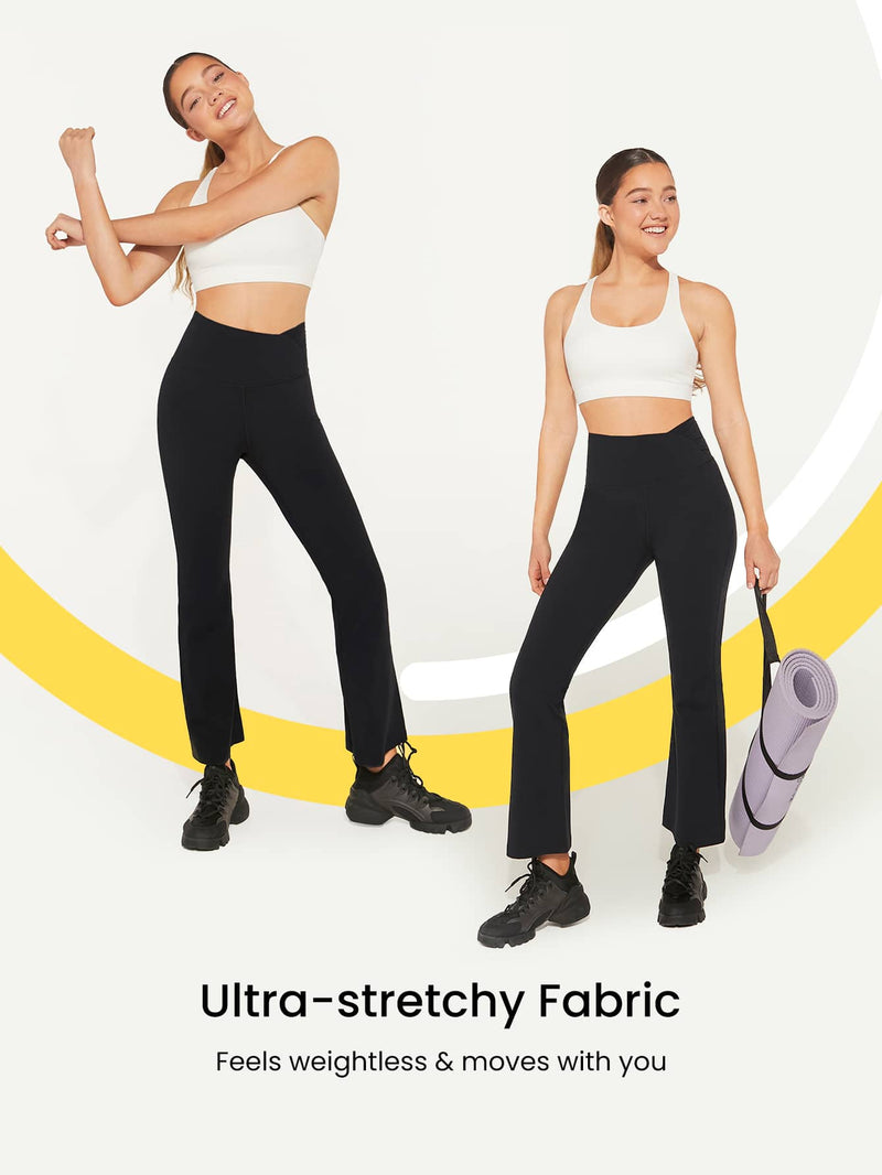 27" FeatherFit™ Ankle Length Flare Leggings