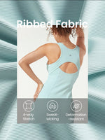 Flex Form Ribbed Active Wrap Midi Dress