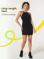 FeatherFit™ Dressed to Drill Active Bodycon Mini Dress