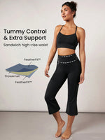 21" FeatherFit™ Tummy Control Micro Flare Leggings