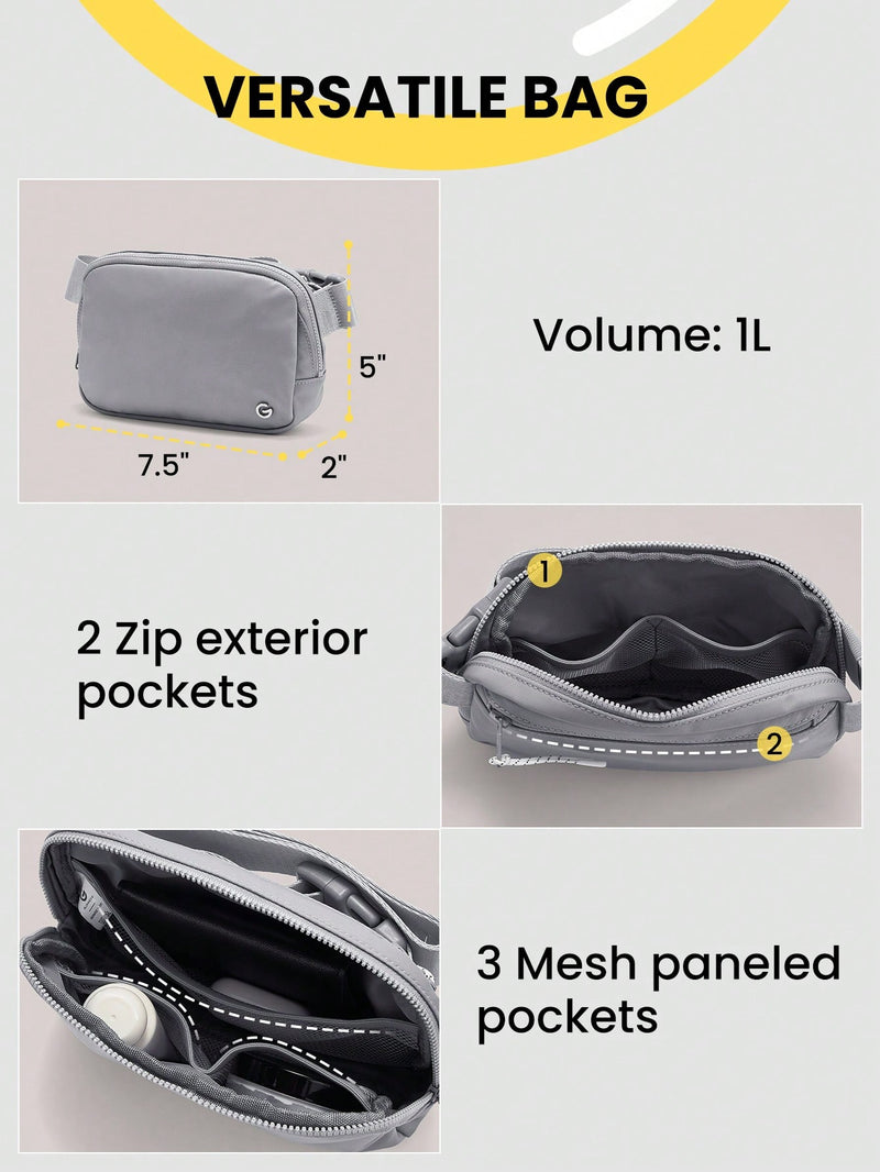 Tiny Titan Water-Resistant Belt Bag