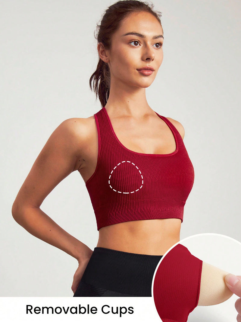 Seamless Limitless Crossover Back Sports Bra Light Support