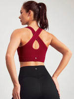 Seamless Limitless Crossover Back Sports Bra Light Support